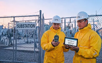 Utilities electrical safety gas detector