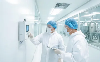 Food and pharma hygiene air monitoring