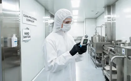 Food pharma hygiene gas monitoring package